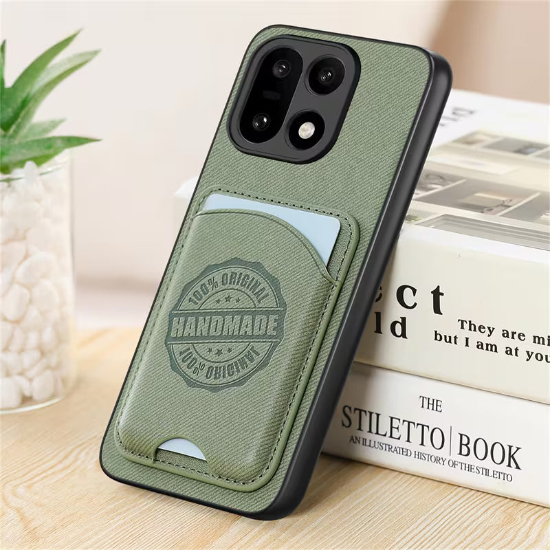 OnePlus Series - Diagonal Texture Magnetic Snap-On Case