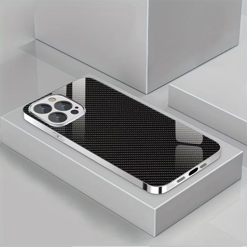Carbon Fiber Electroplated Case