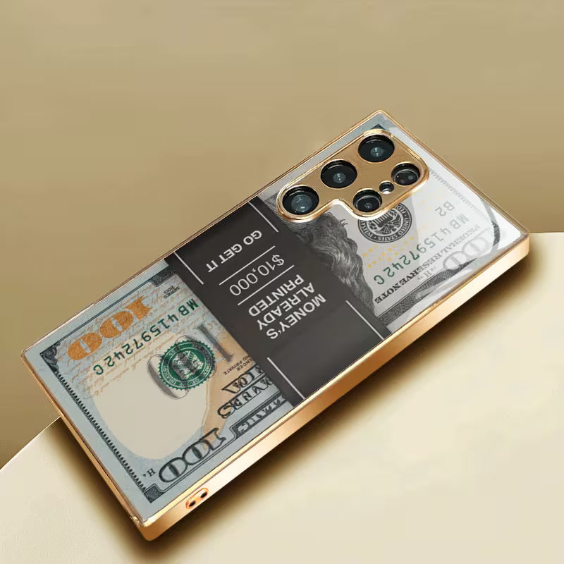 Dollar Print Plated Design Case