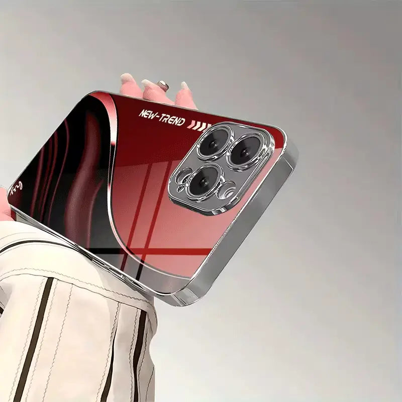 iPhone - Aesthetic Red and Black Case