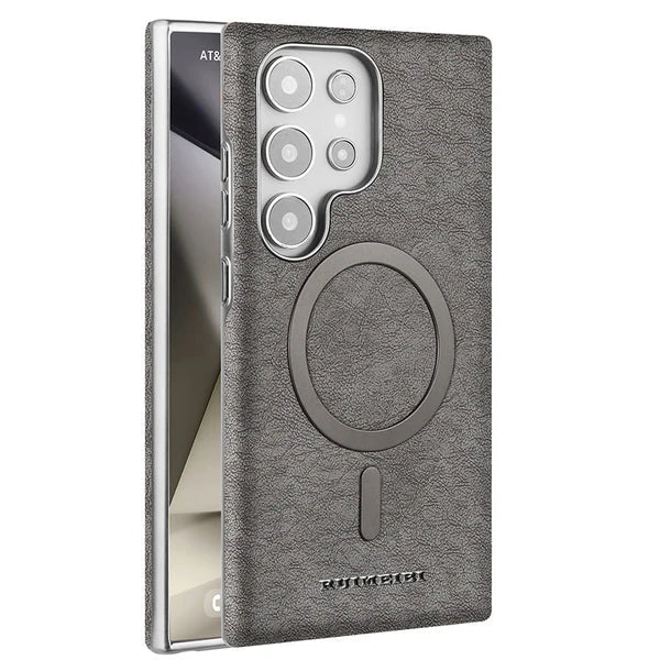 Luxury Business Leather Case with MagSafe