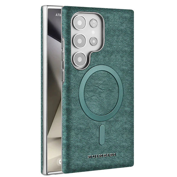 Luxury Business Leather Case with MagSafe