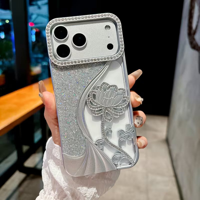 Flash Diamond Lens Case