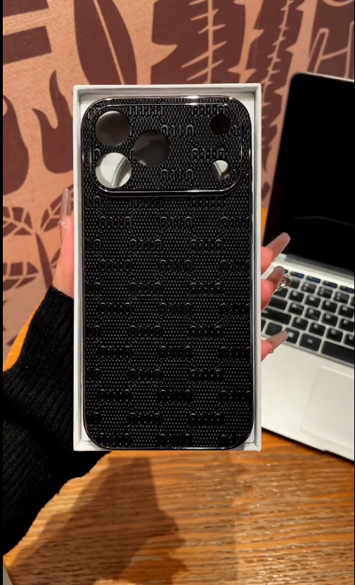 iPhone - Premium Textured Black Case