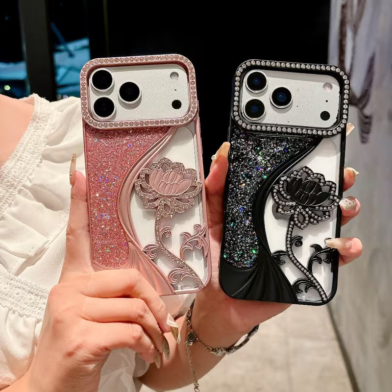 Flash Diamond Lens Case