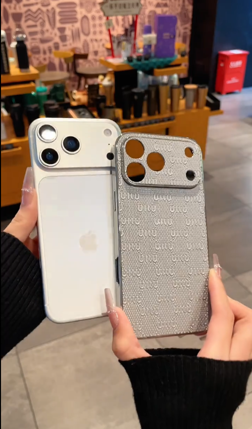 iPhone - Premium Textured White Case