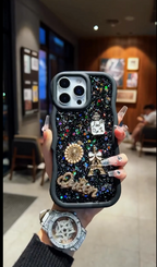iPhone – Luxury Glitter Charm Case