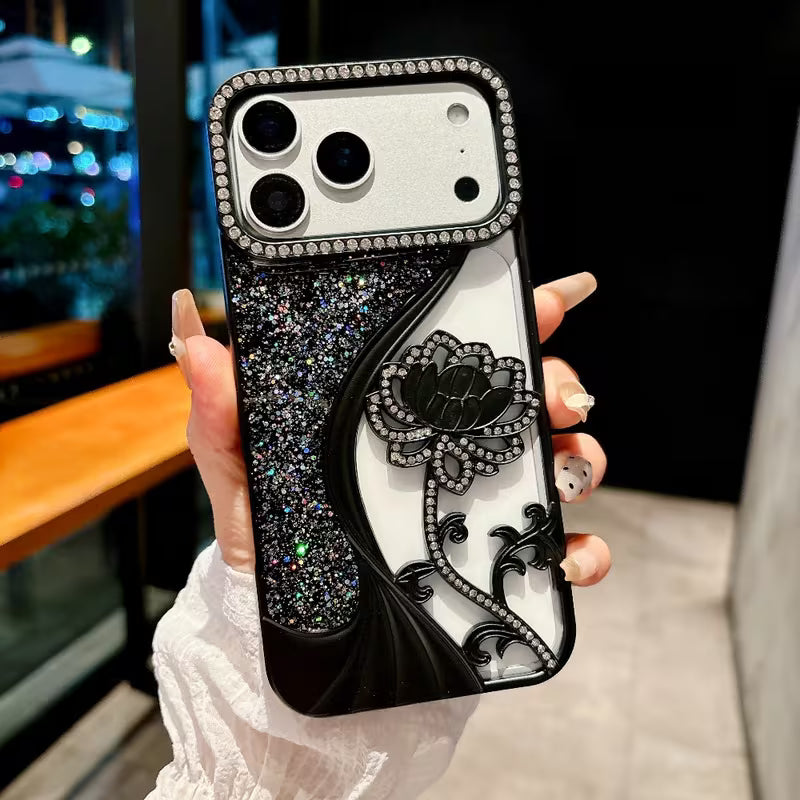 Flash Diamond Lens Case