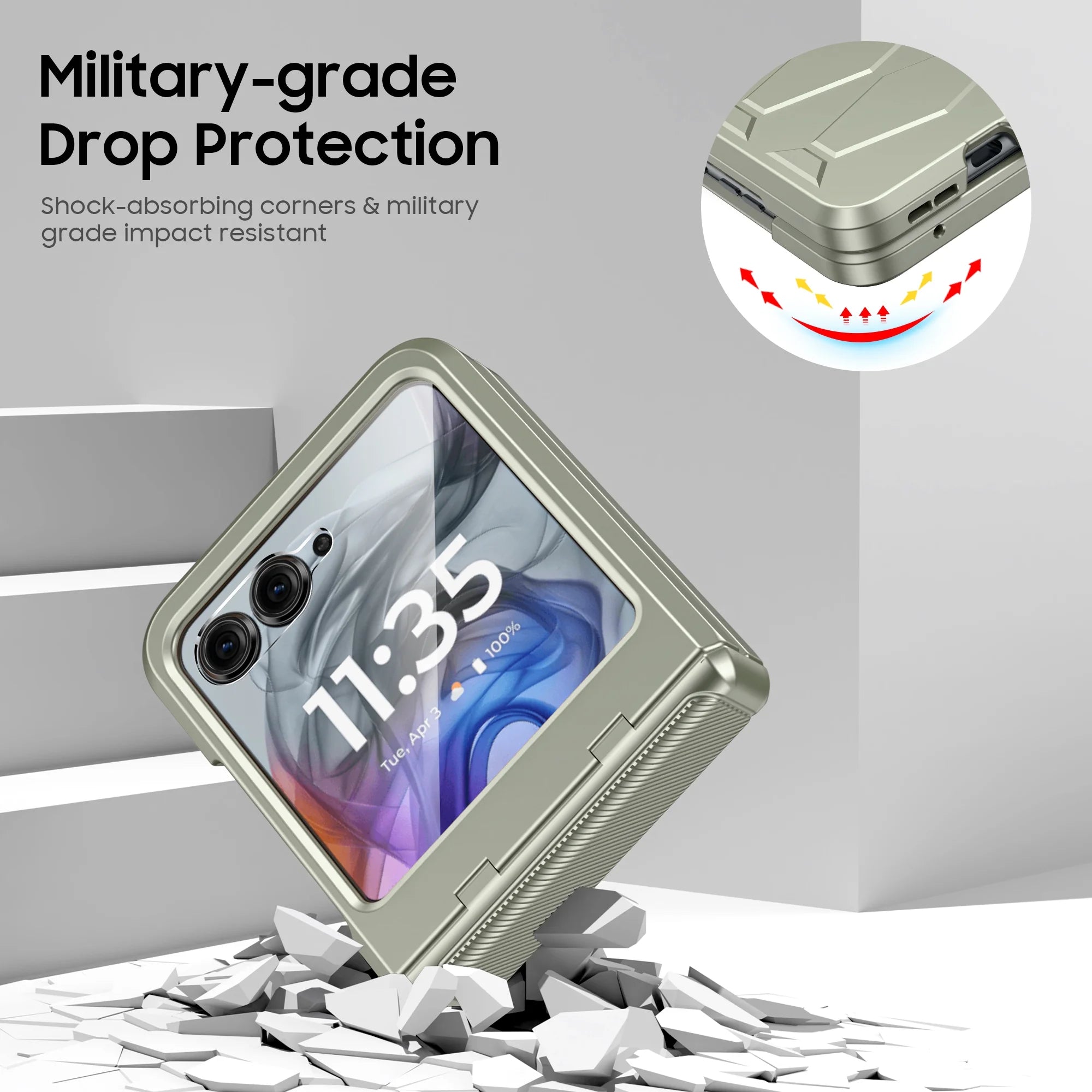 Galaxy Z Flip Series  - Clamshell-Style Case