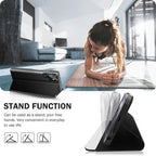 Galaxy S25 Series - PU Clear View Window Slim Mirror Case