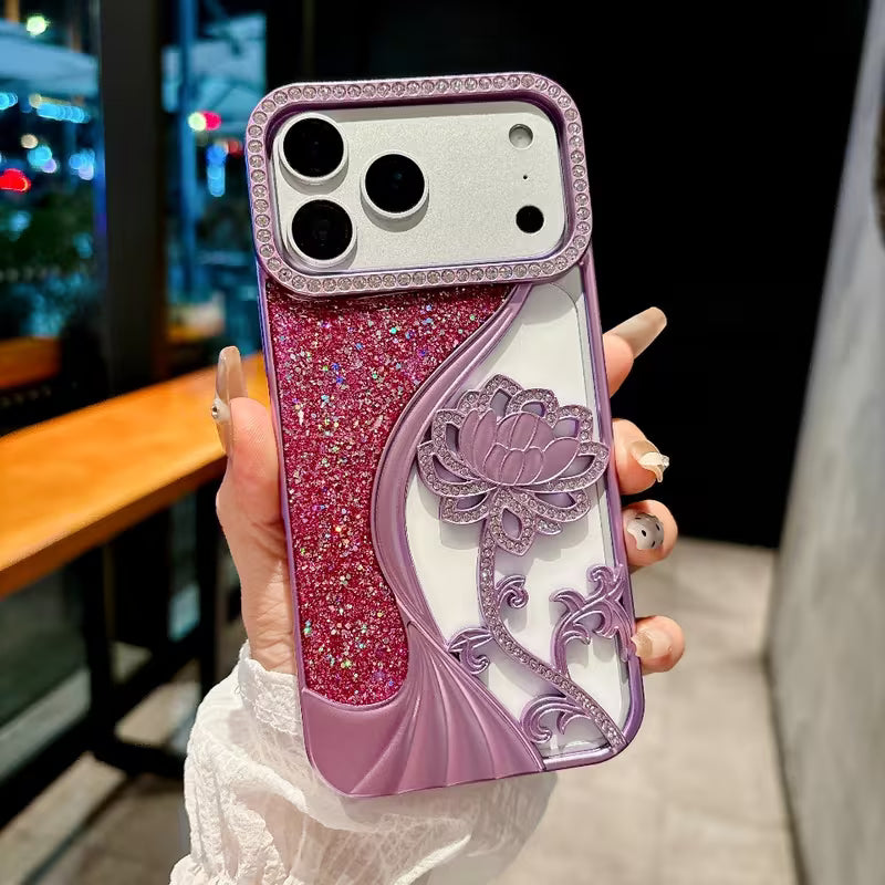 Flash Diamond Lens Case