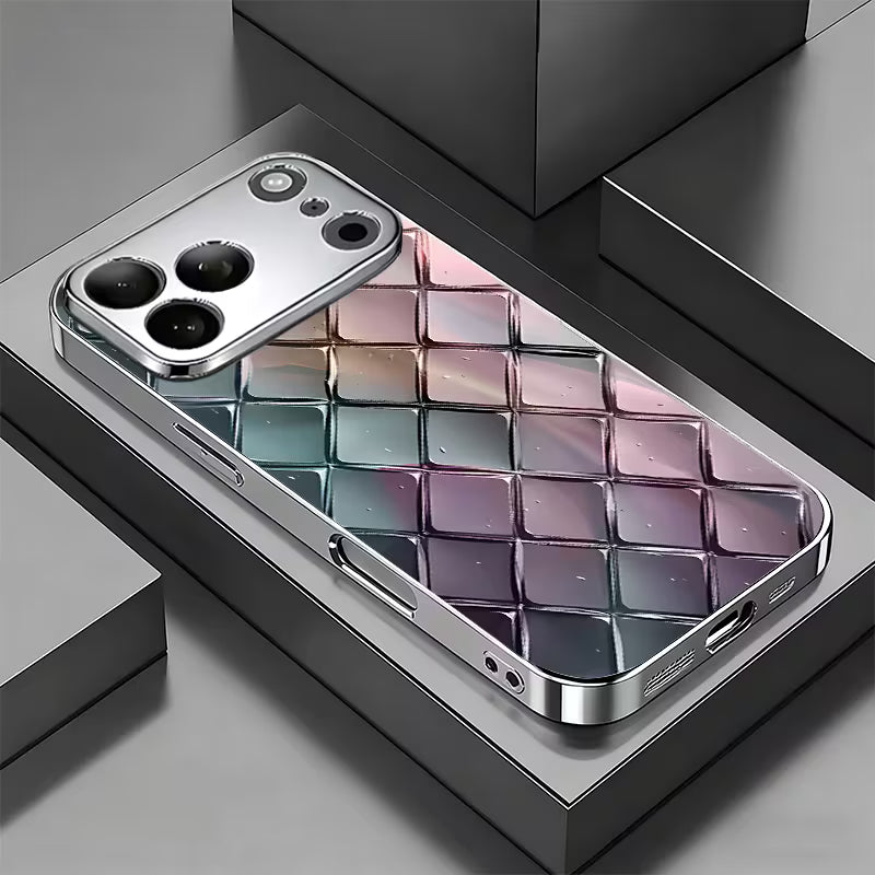 Glass Texture Diamond Pattern Case