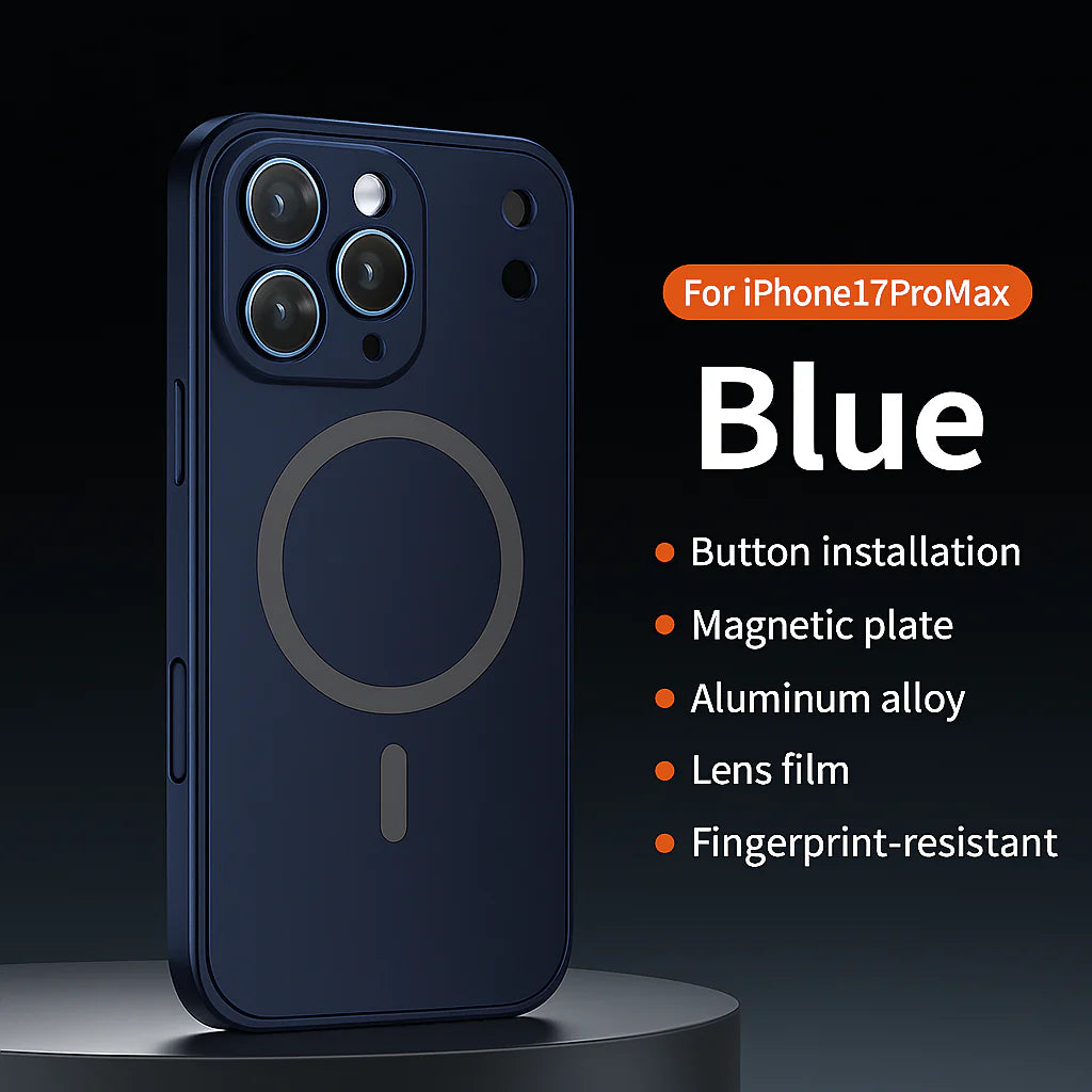 iPhone Series - Aluminium Matte Magnetic Case