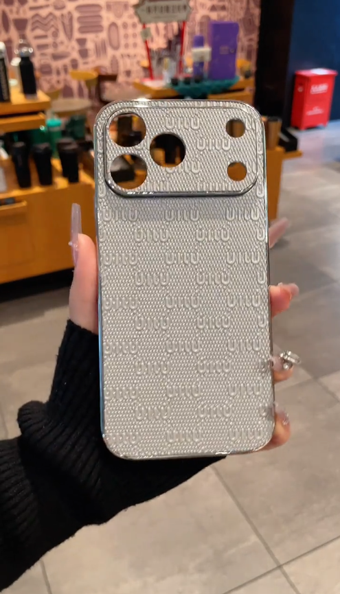 iPhone - Premium Textured White Case