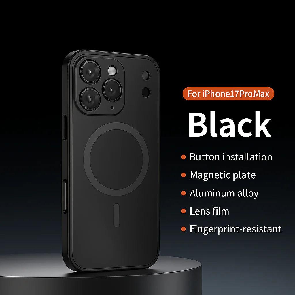 iPhone Series - Aluminium Matte Magnetic Case