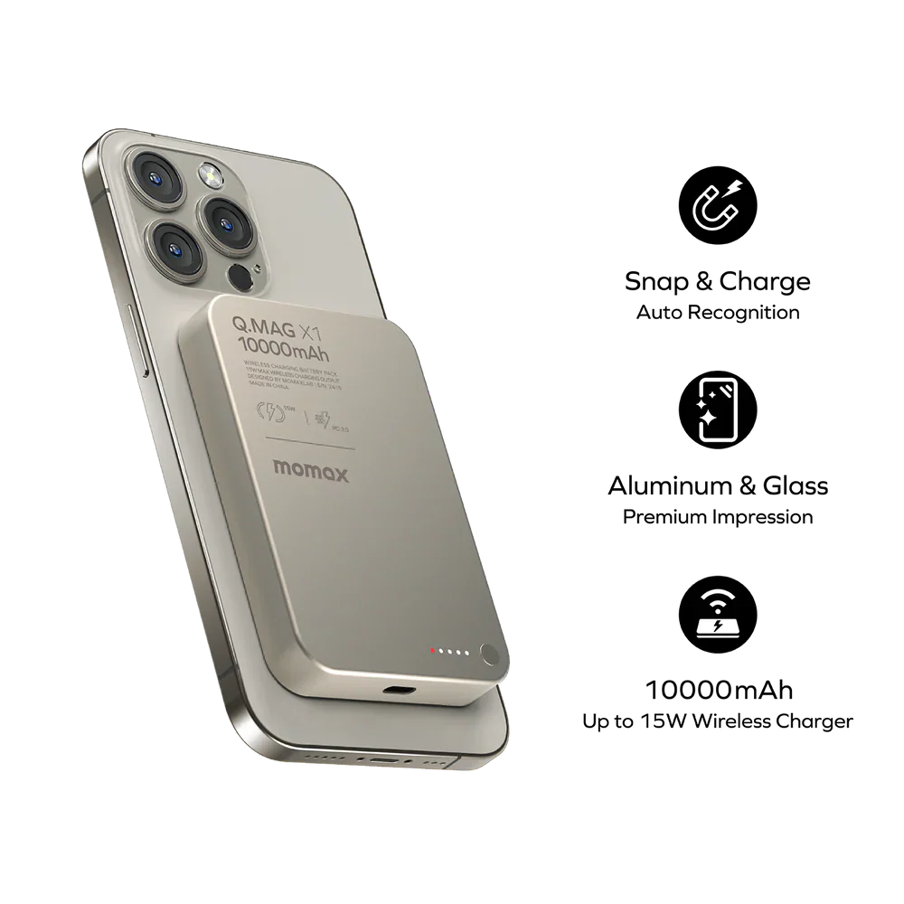 Magnetic Wireless Power Bank 10000mAh