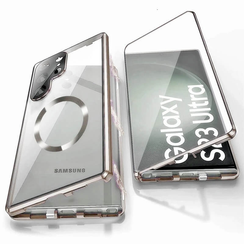 Galaxy S Series - Dual Magnetic Glass Case