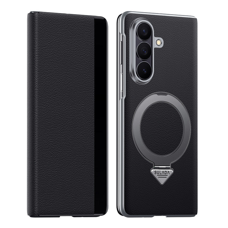 Magnetic Flip Leather Fold Case