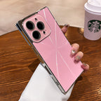Pink Aurora Electroplated Protective Case