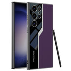 Electroplated Leather Supercar Case