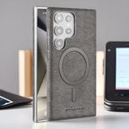 Luxury Business Leather Case with MagSafe