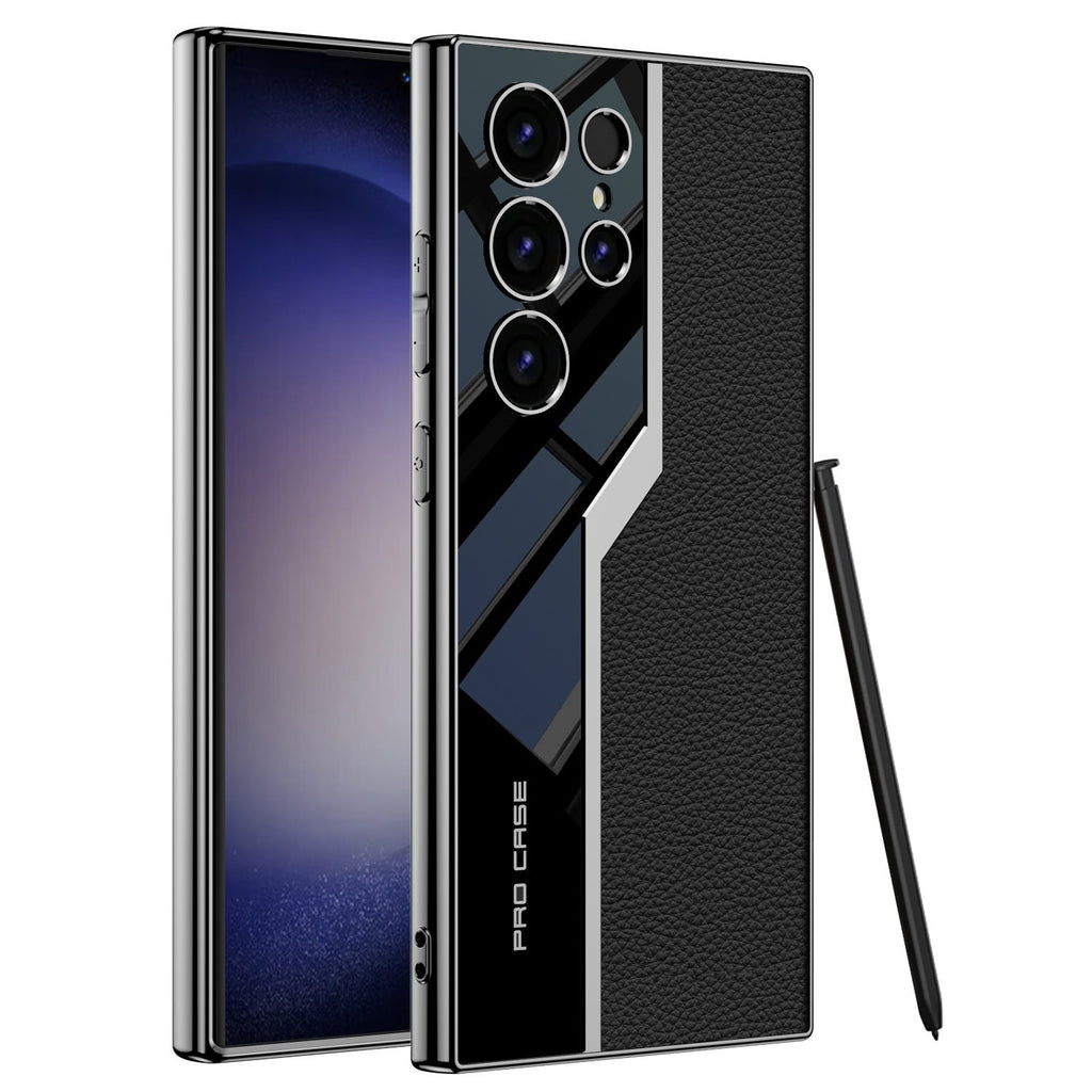 Electroplated Leather Supercar Case