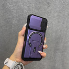 iPhone - Magnetic Bracket Anti-Fall Protective Case