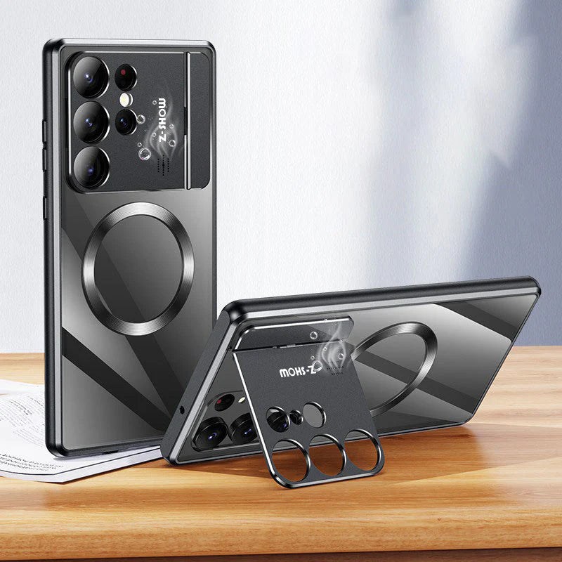 Galaxy S Series - Magnetic Suction Folding Bracket Aromatherapy Case