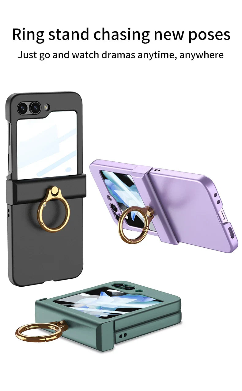 Luxury Matte Flip Case