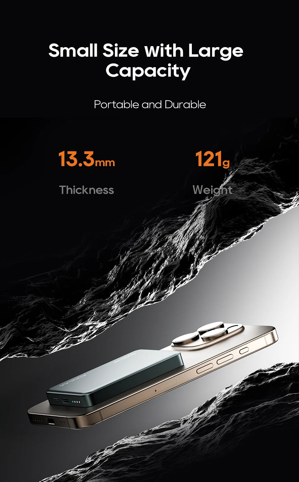 MagOn Wireless Fast Charging Power Bank 5000mAh 20W