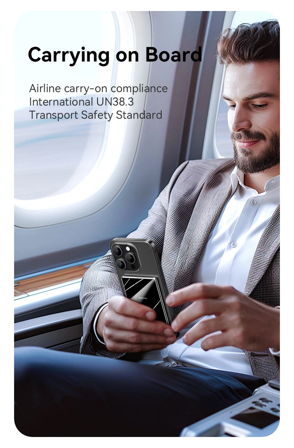 MagOn Wireless Fast Charging Power Bank 5000mAh 20W