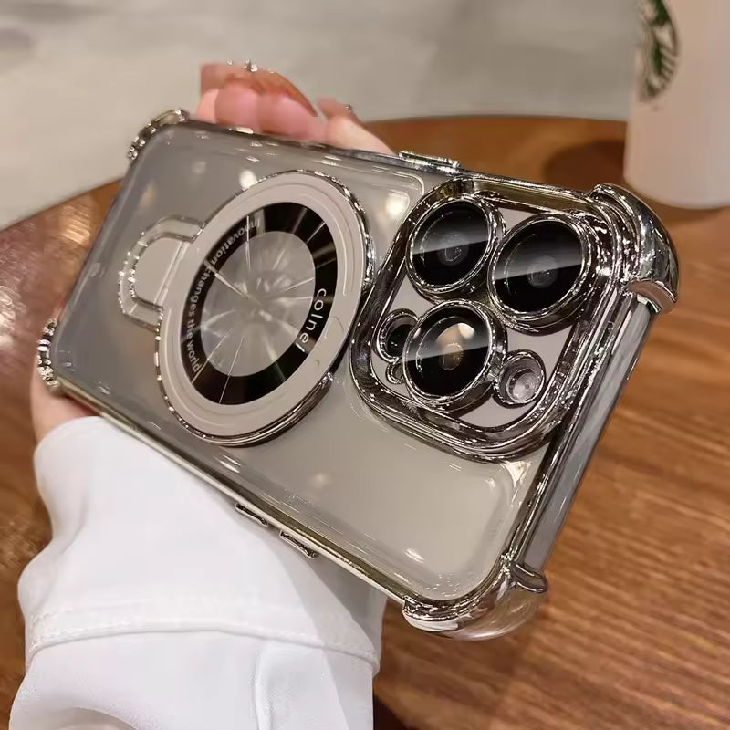 iPhone - Luxury Magnetic Holder Case