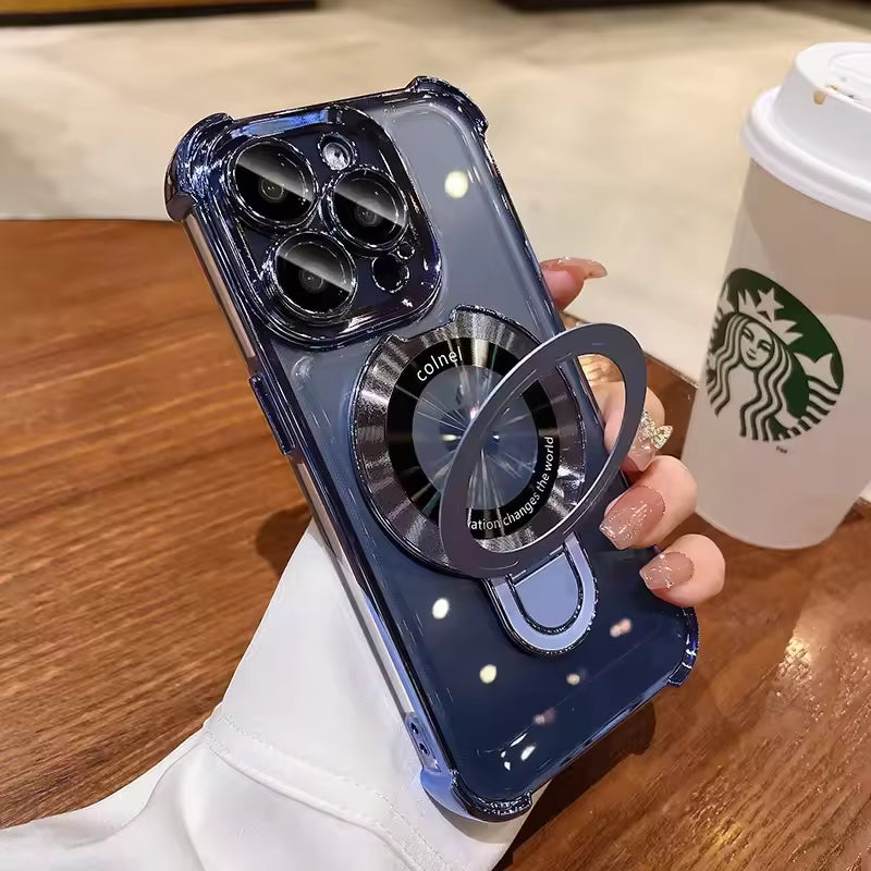 iPhone - Luxury Magnetic Holder Case