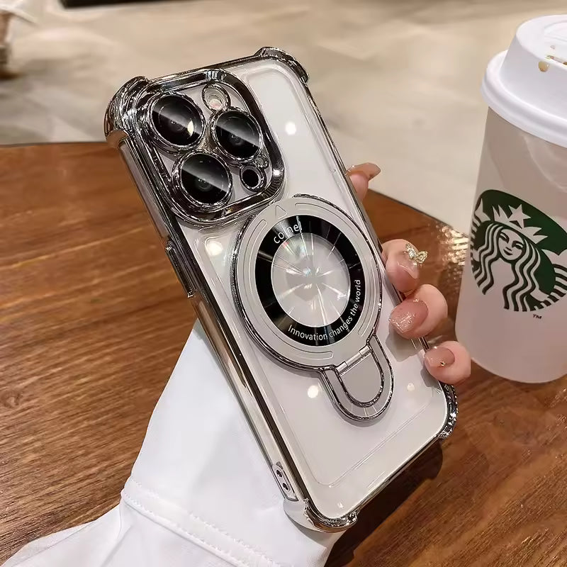 iPhone - Luxury Magnetic Holder Case