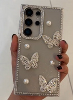 Luxury Crystal Butterfly Case
