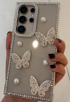 Luxury Crystal Butterfly Case
