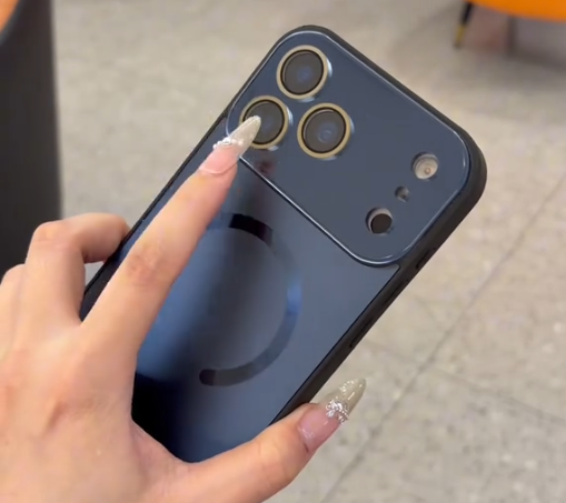 Metallic Glossy MagSafe Case with Camera Protection