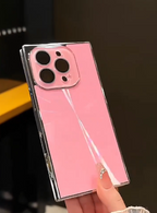 Pink Aurora Electroplated Protective Case