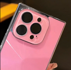 Pink Aurora Electroplated Protective Case