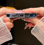 Pink Aurora Electroplated Protective Case