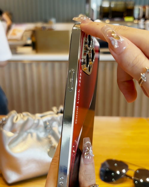 iPhone - Aesthetic Red and Black Phone Case