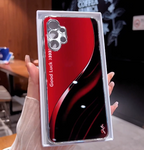 Aesthetic Red and Black Phone Case