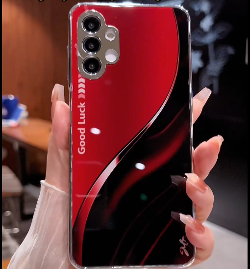 Aesthetic Red and Black Phone Case