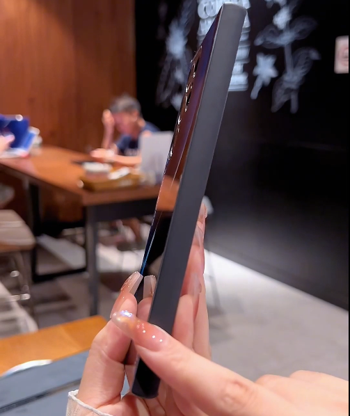 Aesthetic Blue and Black Phone Case