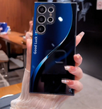 Aesthetic Blue and Black Phone Case