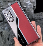 Carbon Texture and Electroplated Foldable Phone Case