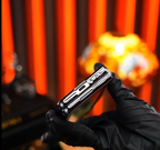 Carbon Texture and Electroplated Foldable Phone Case