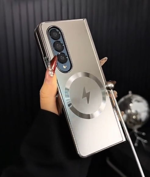 Electroplated Frosted Magnetic Case Fold Series
