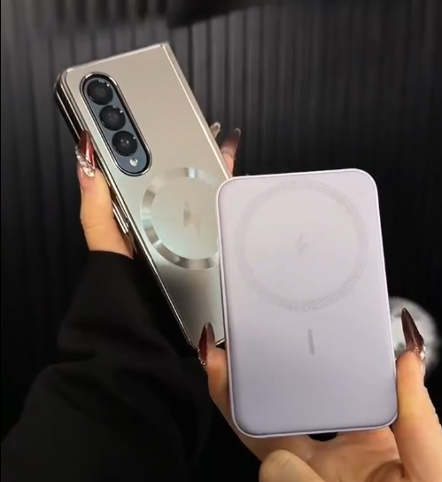 Electroplated Frosted Magnetic Case Fold Series