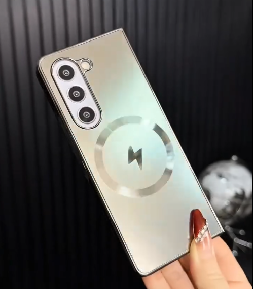 Electroplated Frosted Magnetic Case Fold Series